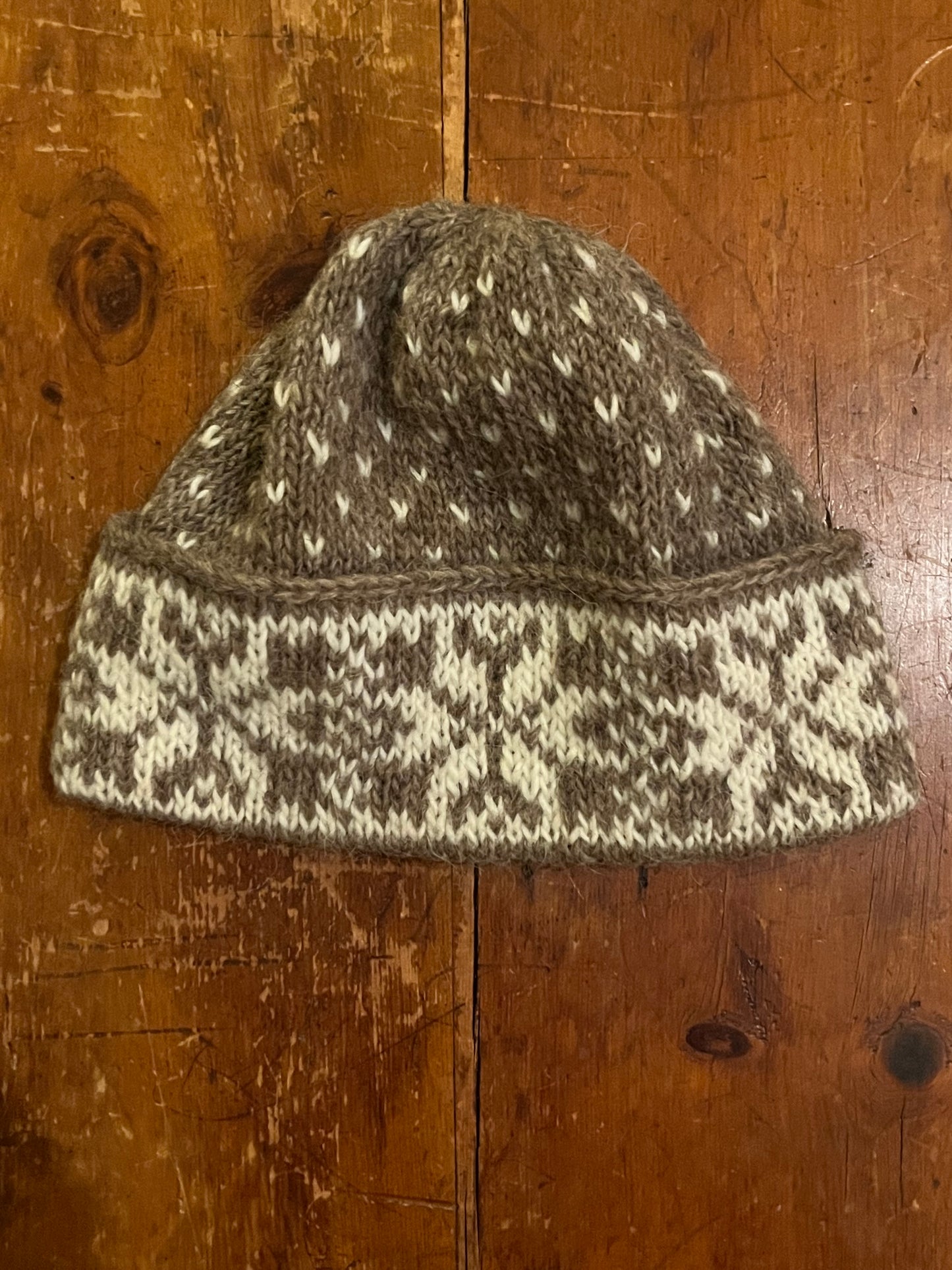 Sombrero Sejerø con copos de nieve