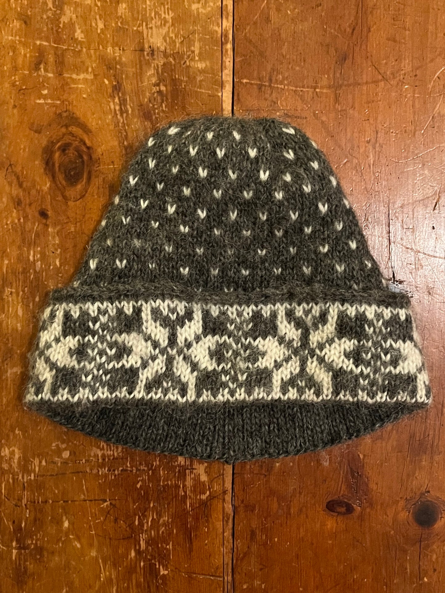 Sombrero Sejerø con copos de nieve