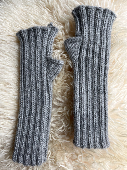 Fingerless Danish Mittens